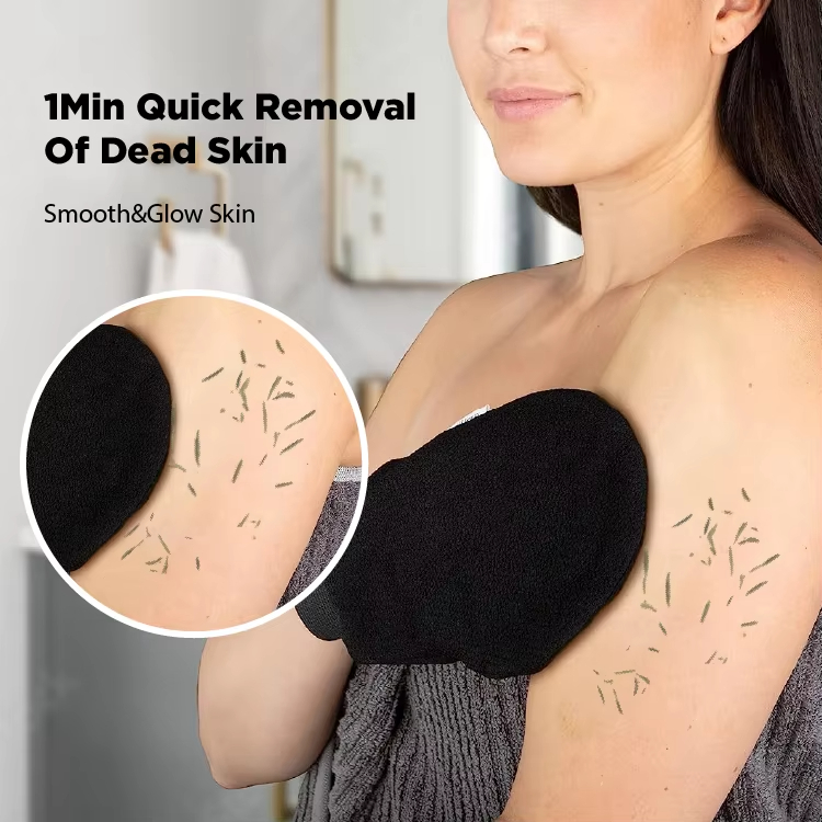 Gants de bain à base de plante - Luxury Skincare Logo avis et prix